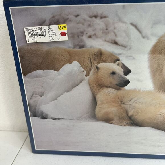 FX Schmid Vintage 1994 1000 Pc Panorama Bad Boys Of The Arctic Jigsaw Puzzle NEW - Picture 3 of 12